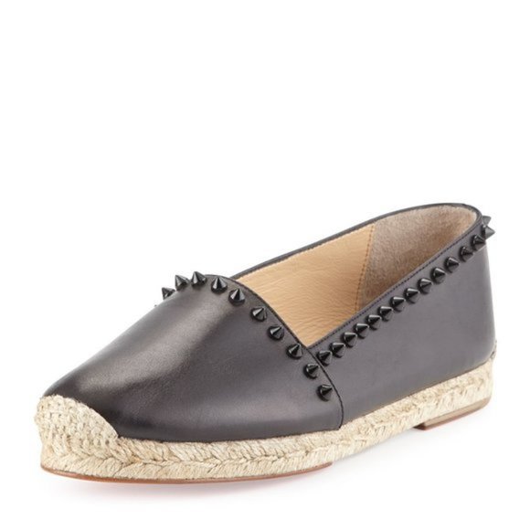 Christian Louboutin Shoes - Christian Louboutin Ares Espadrille Flat Spike